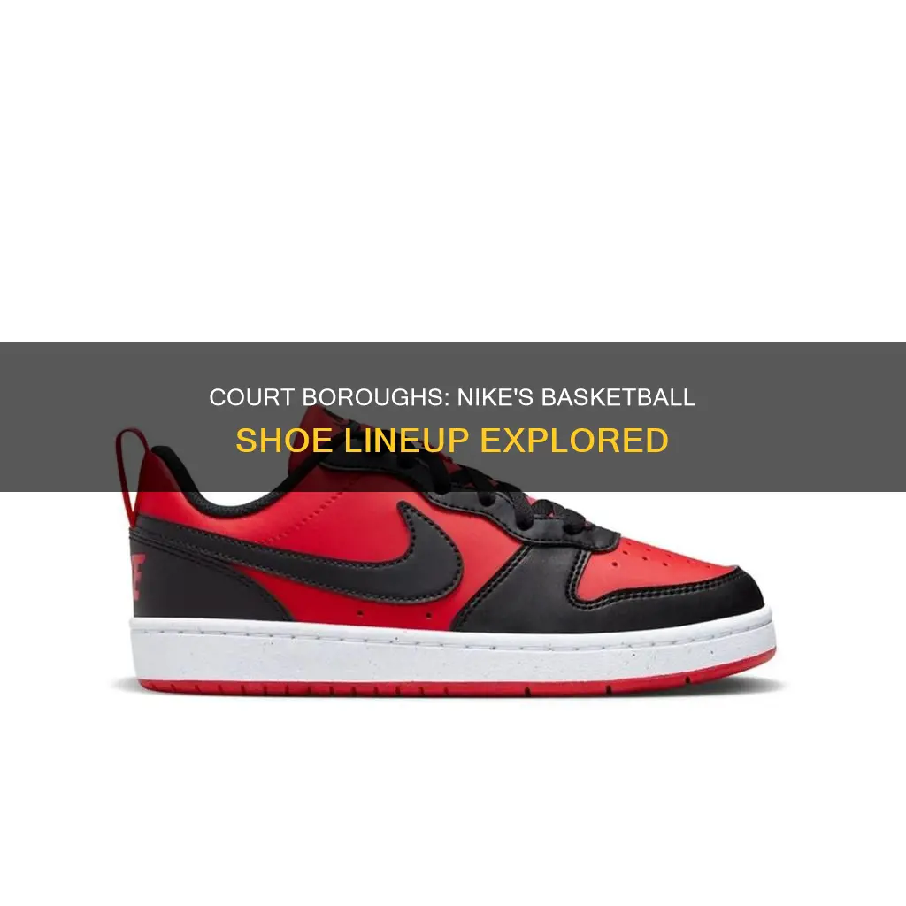 are nike court borough basketball shoes