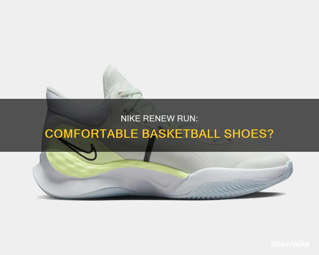 are nike renew basketball shoes