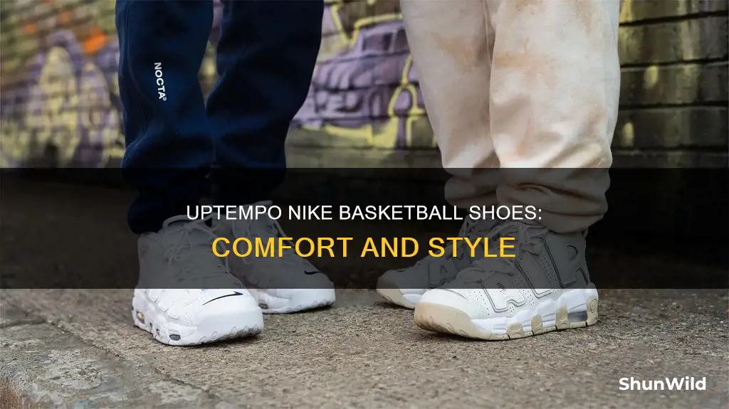 are nike uptempo basketball shoes