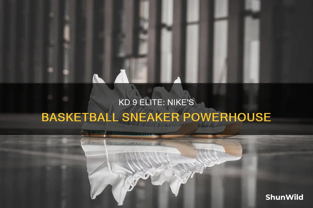 are nike zoom kd 9 elite basketball sneakers