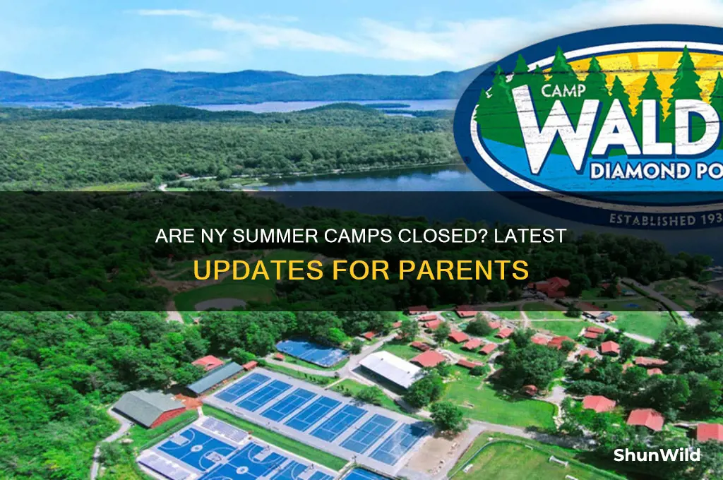 are ny summer camps closed