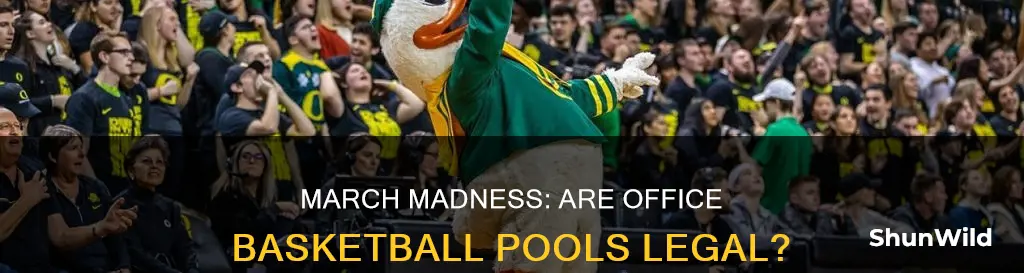 are office basketball pools legal