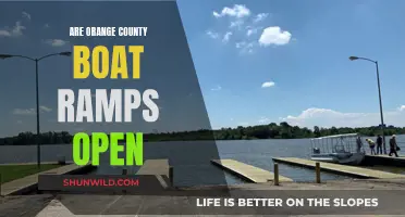 Boat Ramps in Orange County: Open or Closed?