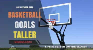 Hoop Dreams: Are Outdoor Park Hoops Taller?