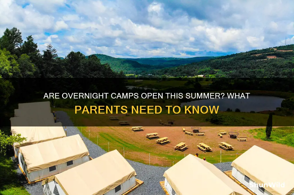 are overnight camps open