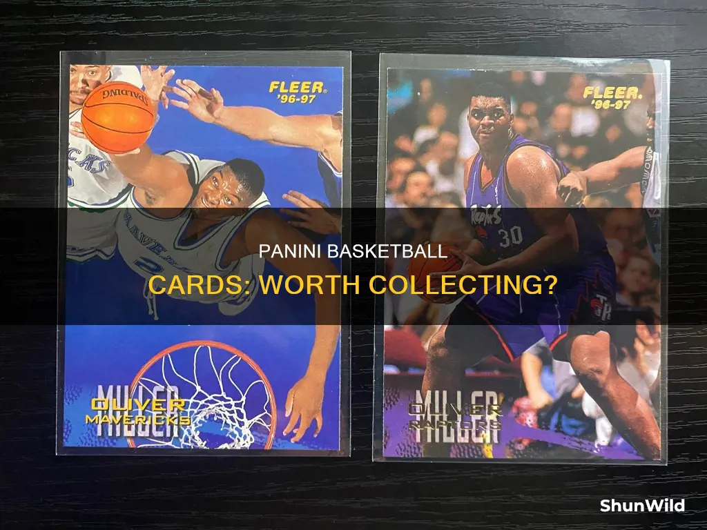 are panini basketball cards worth anything