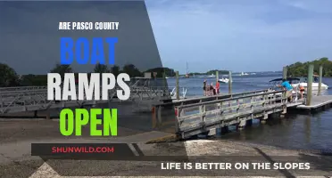 Pasco County Boat Ramps: Open or Closed?