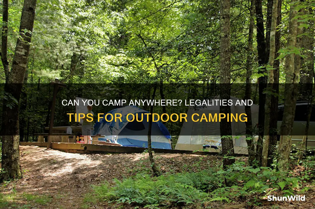 are people allowed to camp