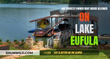 Lake Eufaula Boat Docks: Private Ownership Allowed?