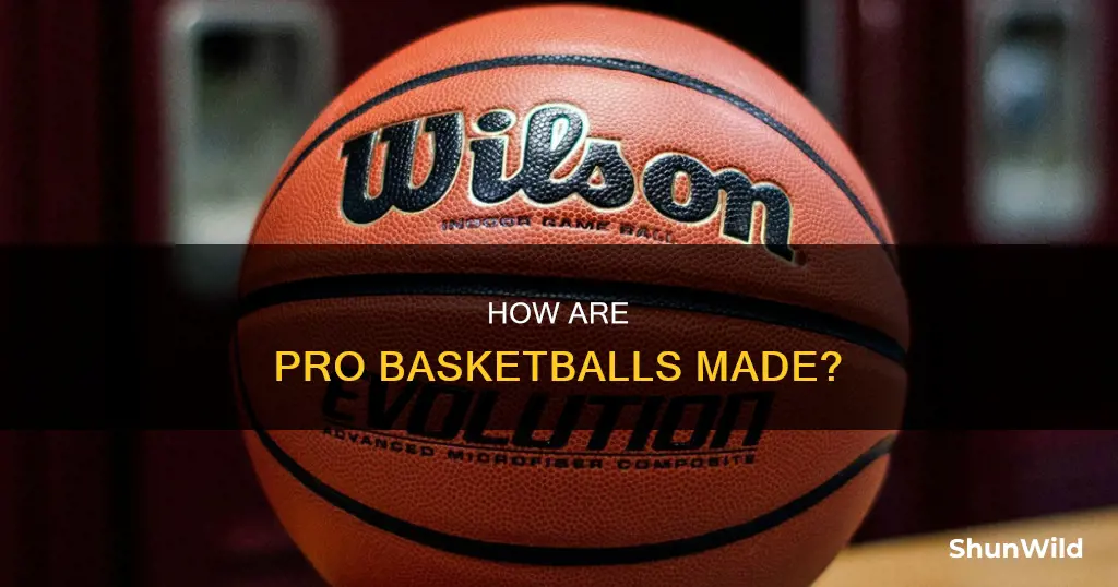 are pro basketballs made