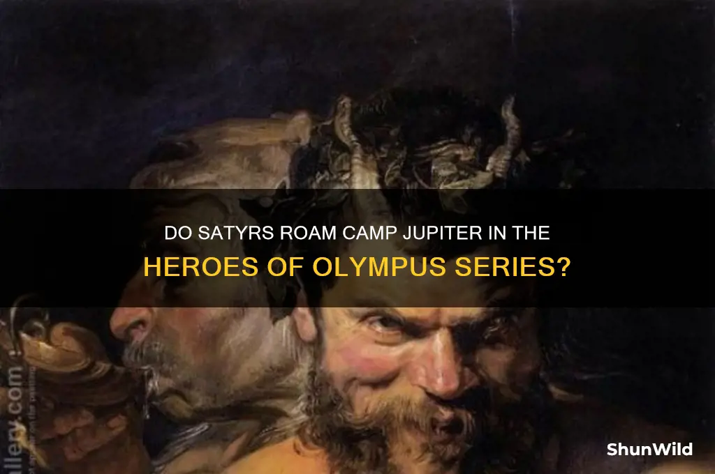 are satyrs in camp jupiter
