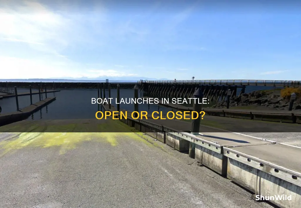 are seattle boat launches open