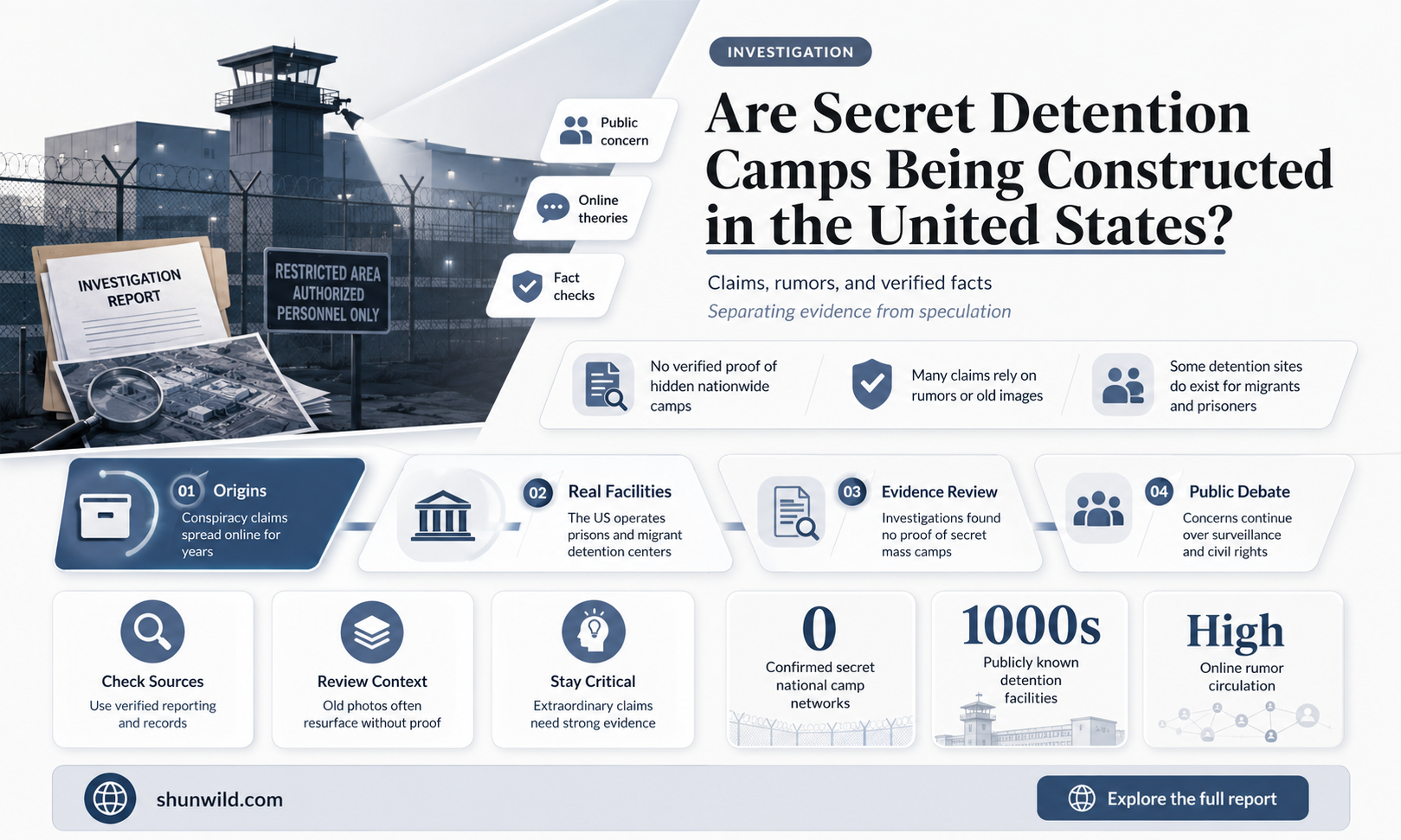 are concentration camps being built in the us