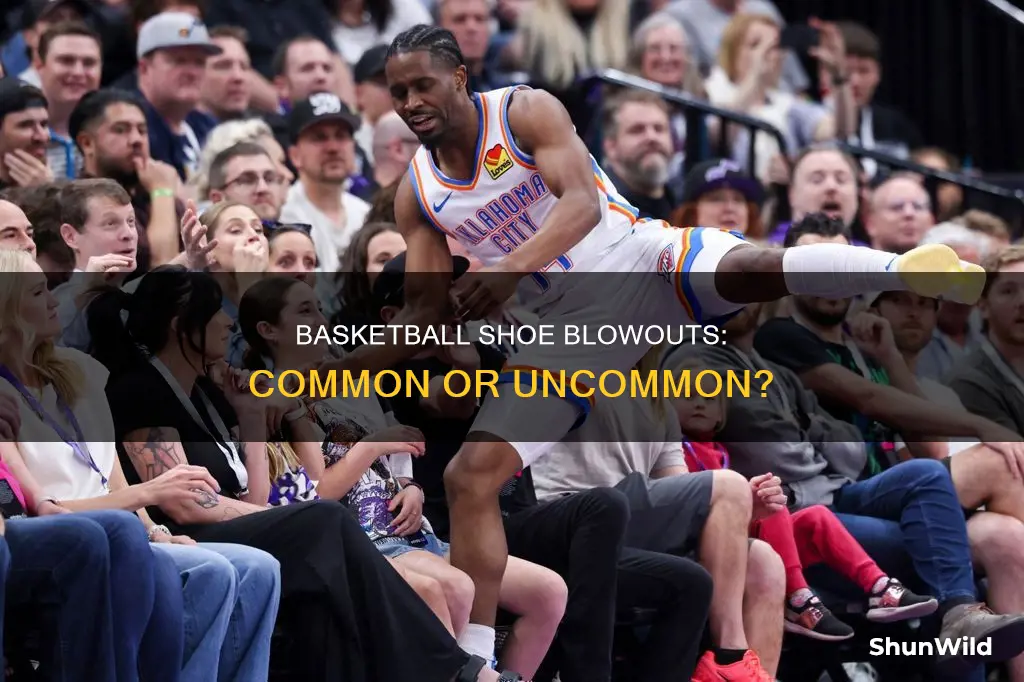 are shoe blowouts common in basketball