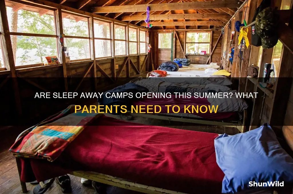 are sleep away camps opening
