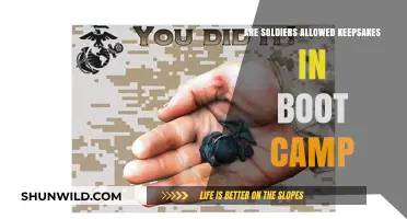 Can Soldiers Keep Personal Items During Boot Camp Training?