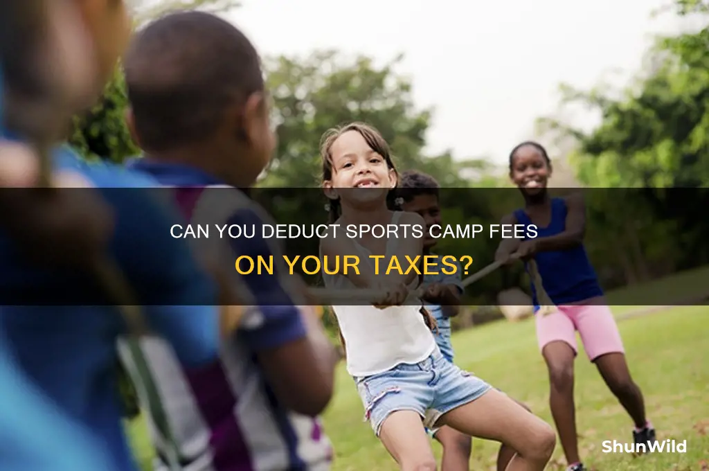 are sport camp fees deductible