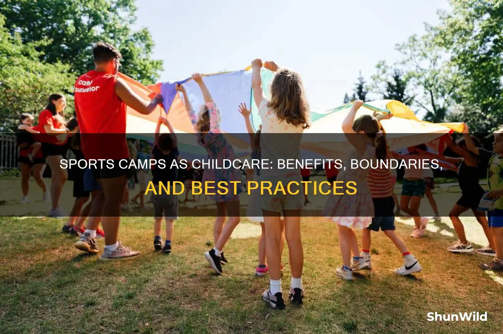 are sports camps considered childcare