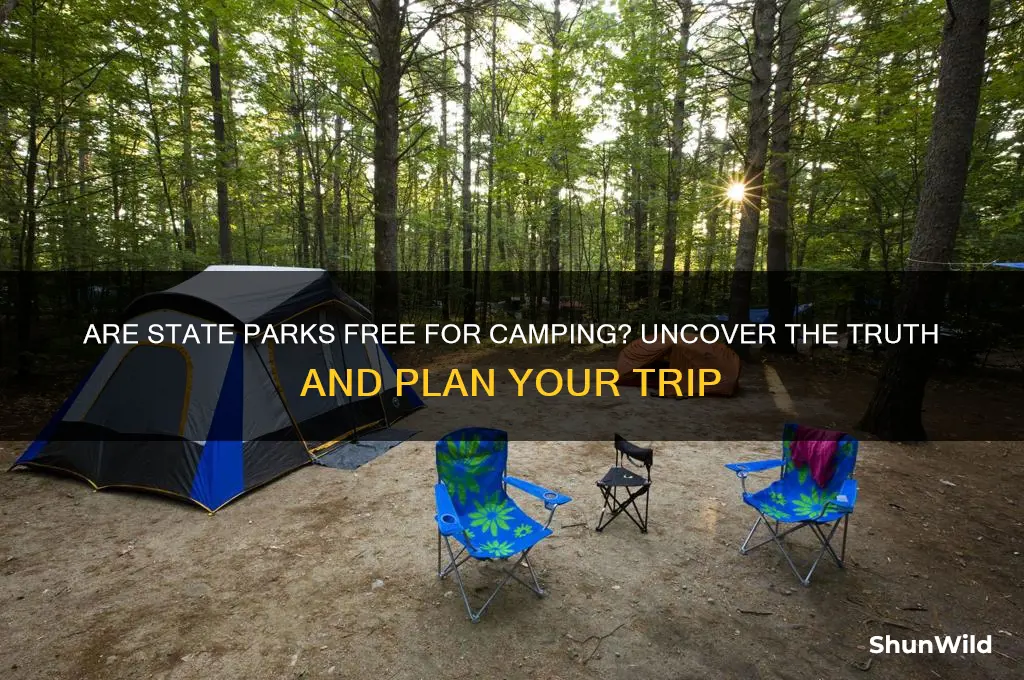 are state parks free camping