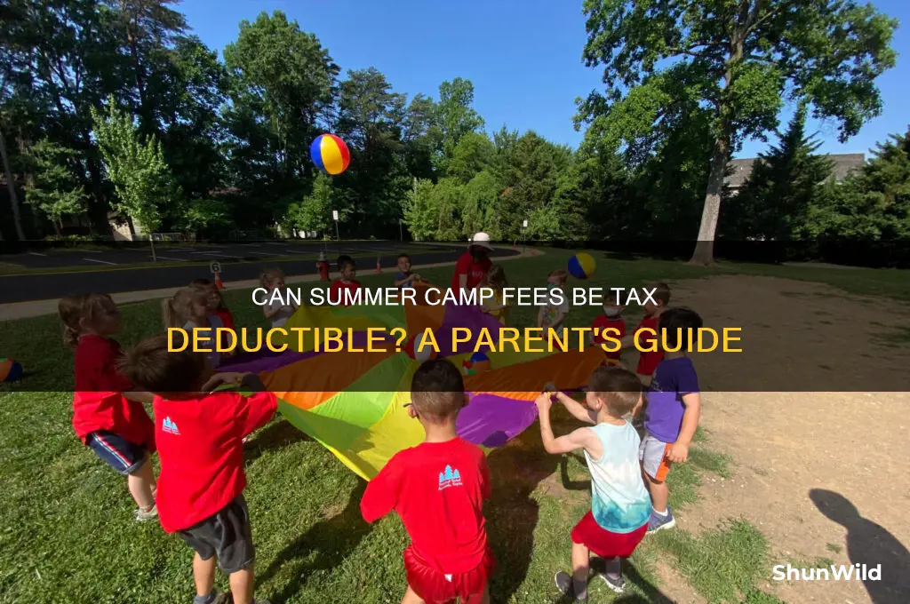 are summer camp fees deductible