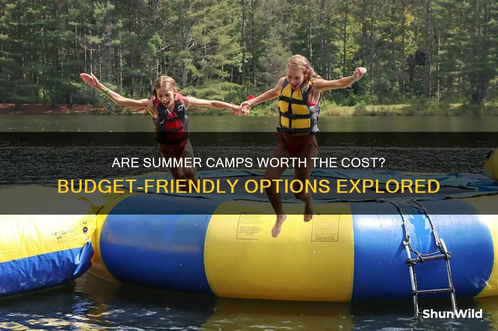 are summer camps expensive