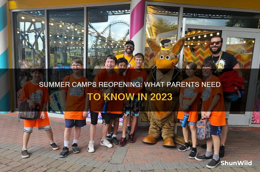 are summer camps reopening