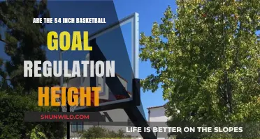 Basketball Goals: Regulation Height or Not?
