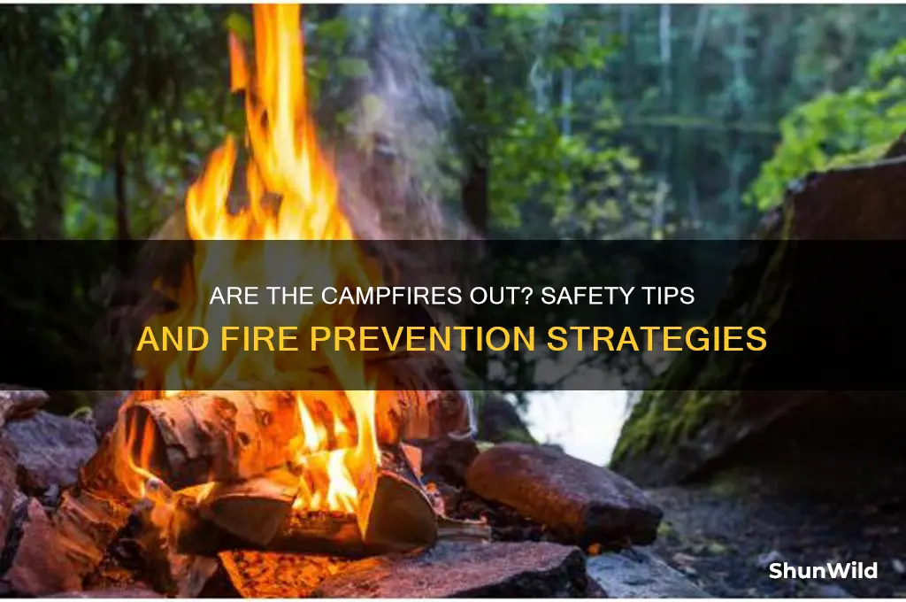 are the camp fires out