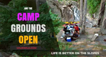 Are Campgrounds Open? Check Before Planning Your Outdoor Adventure