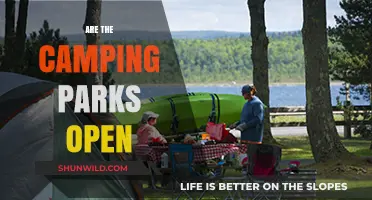 Are Camping Parks Open? Check Current Status and Plan Your Trip
