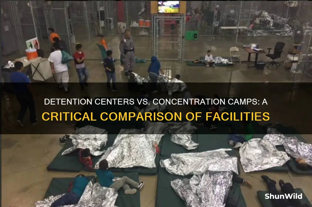 are the camps for illegal immigrants like concentration camps