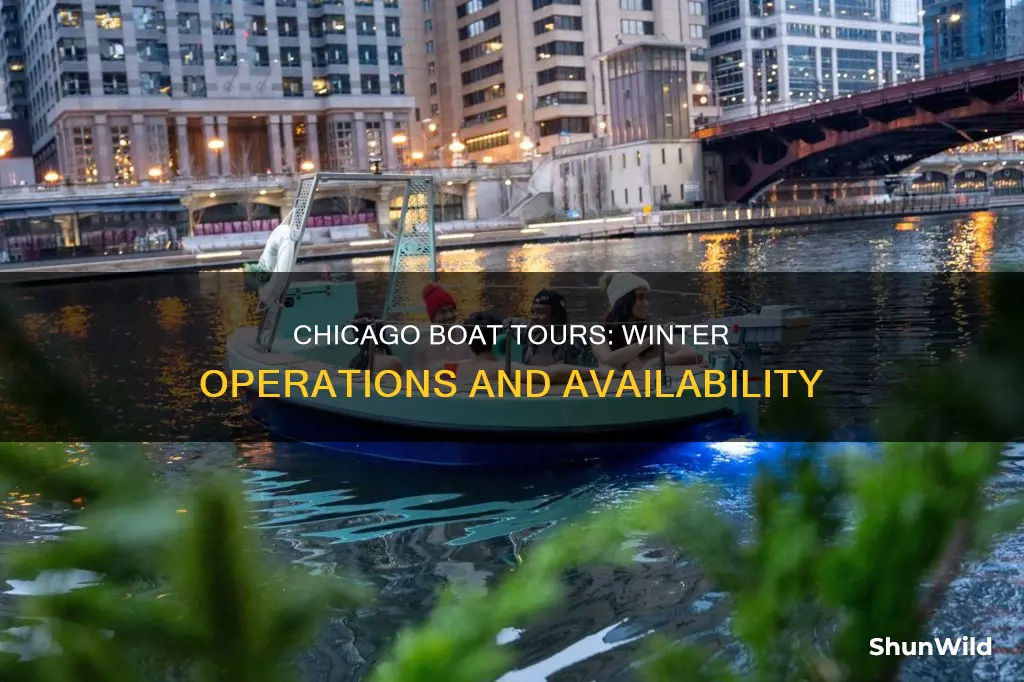 are the chicago boat tours open in the winter