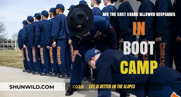Can Coast Guard Recruits Keep Personal Items in Boot Camp?