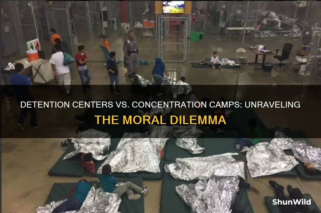 are the detension centers concentration camps