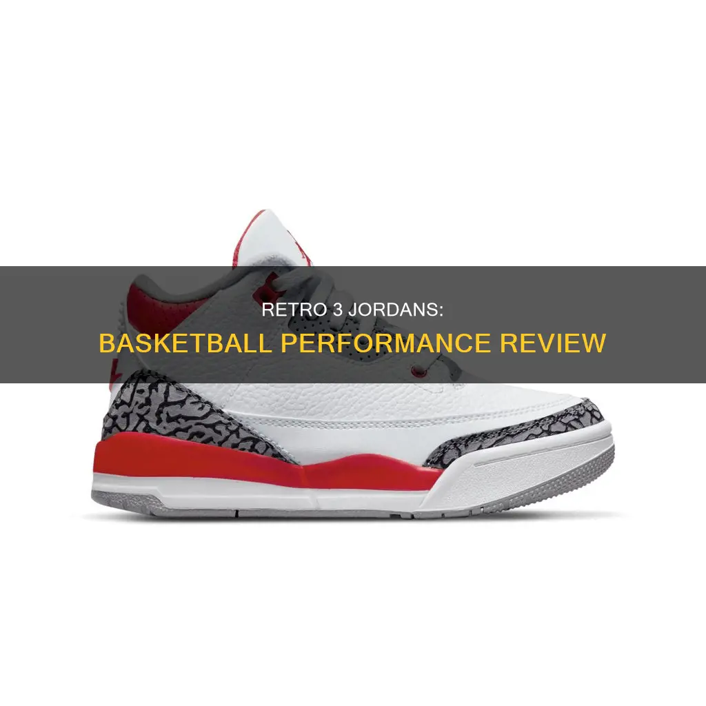 are the jordan retro 3 for basketball