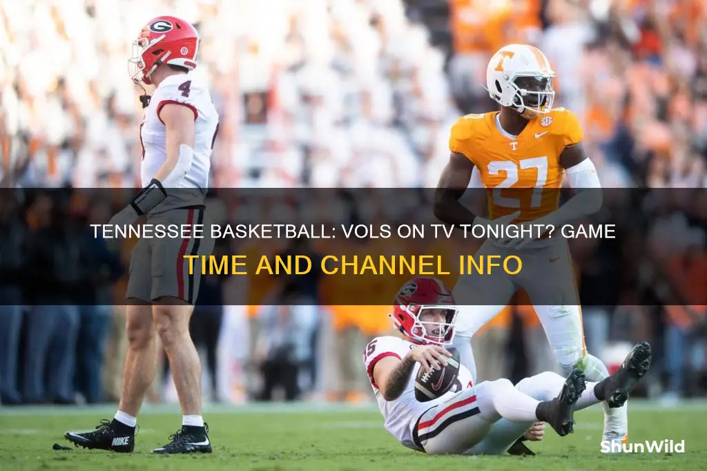 are the tennessee basketball vols on television tonight