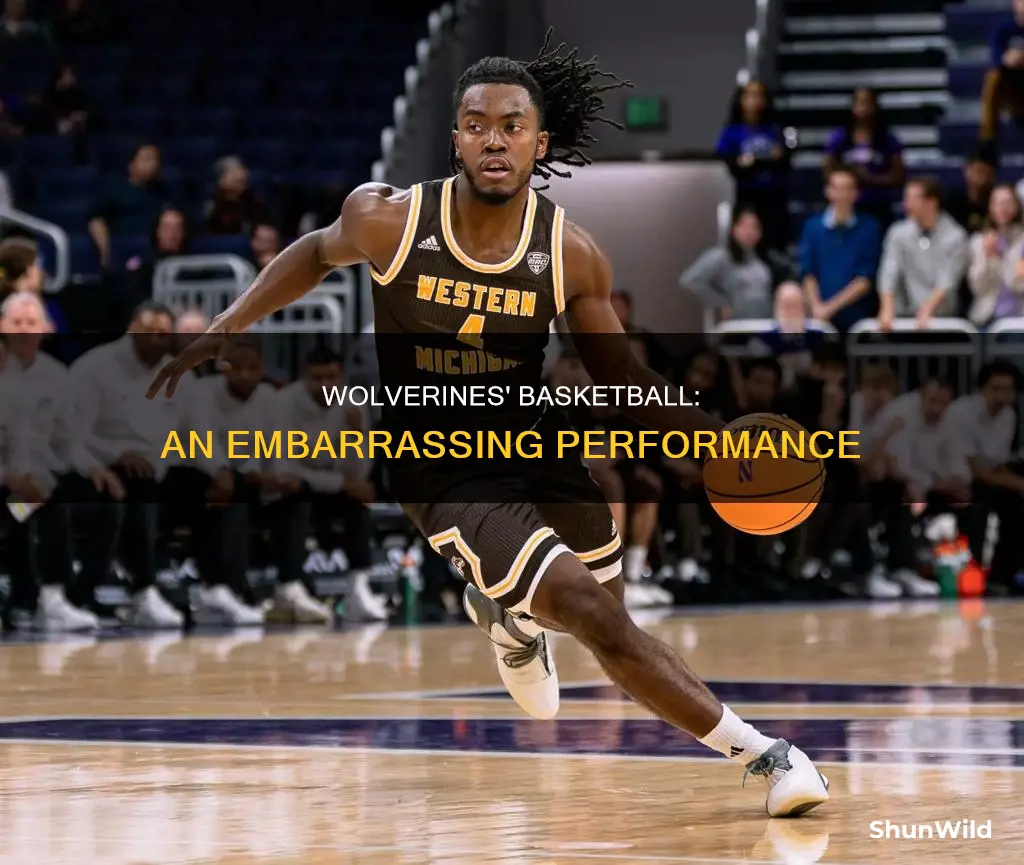 are the wolverines embarassed basketball