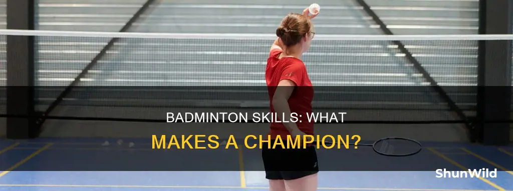 are there any special skills required to play badminton