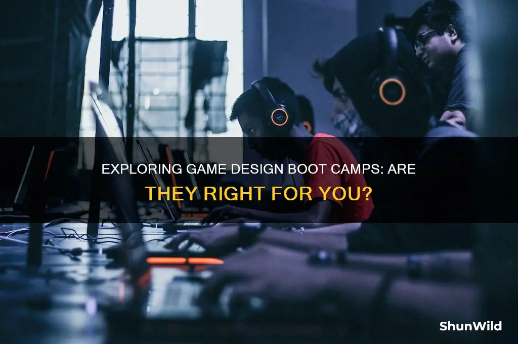 are there boot camps for game design