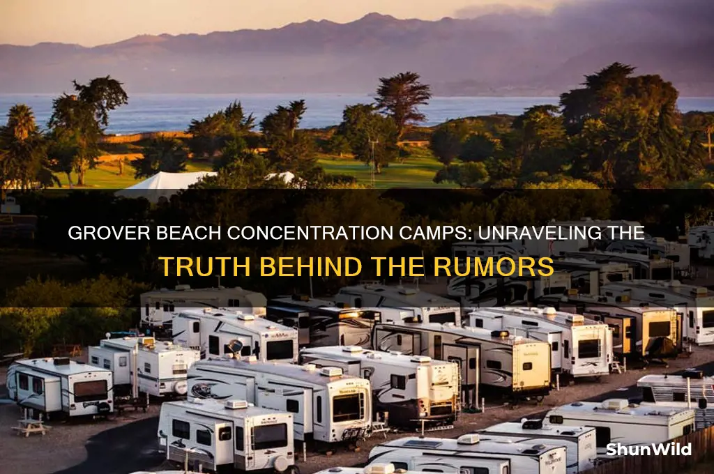 are there concentration camps being built in grover beach
