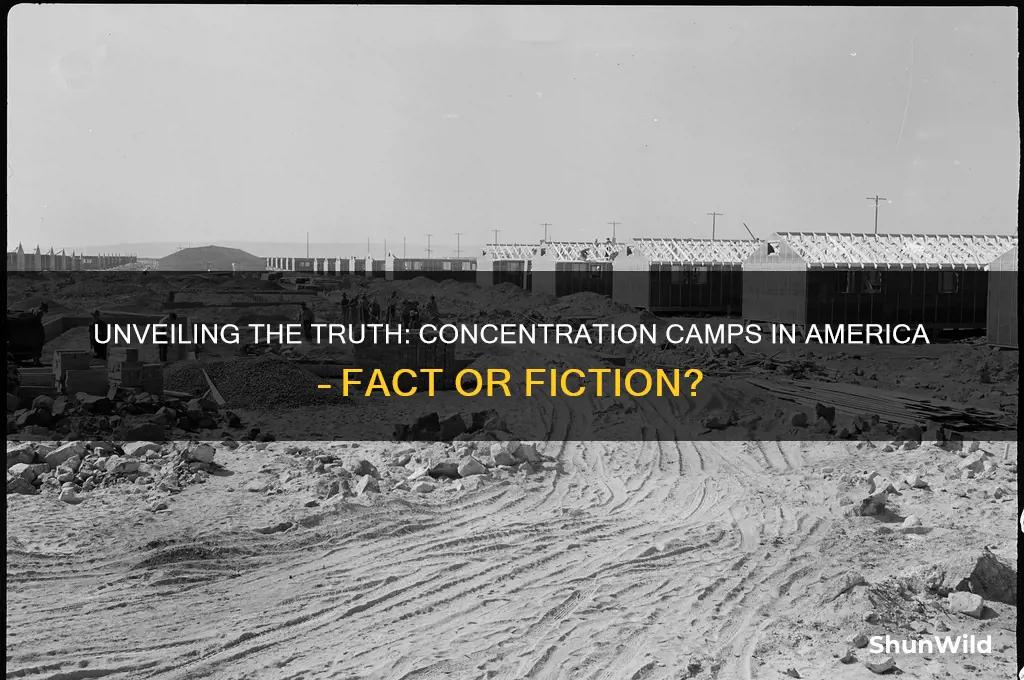 are there concentration camps in america