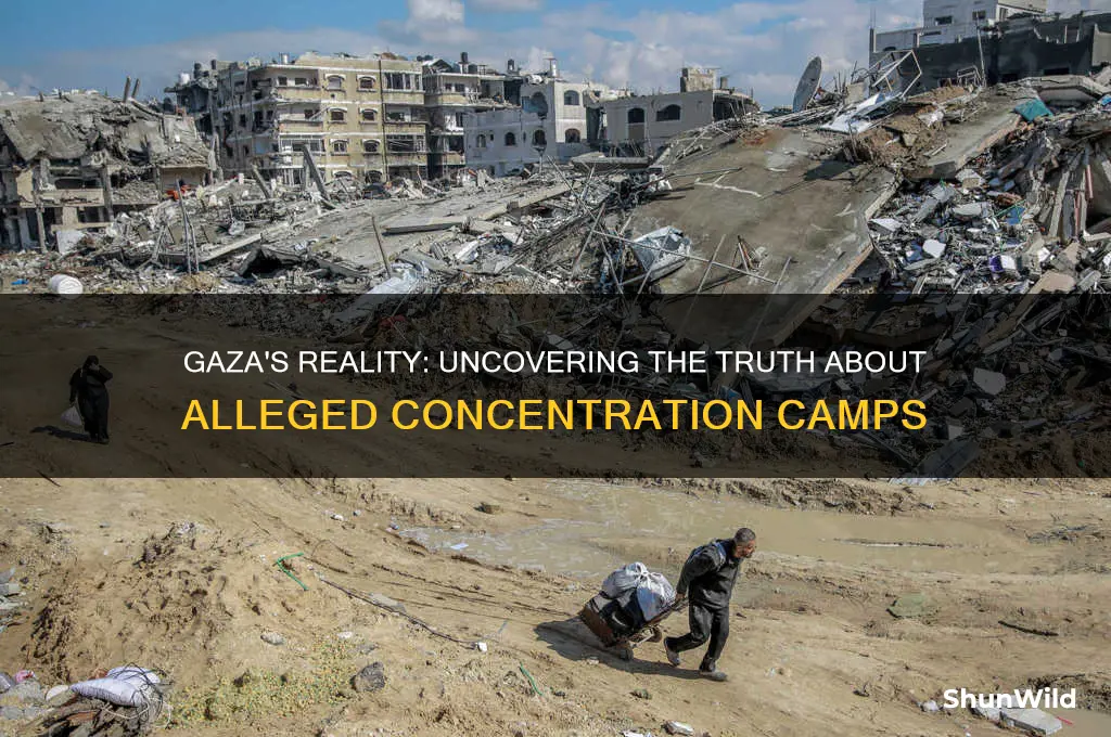 are there concentration camps in gaza
