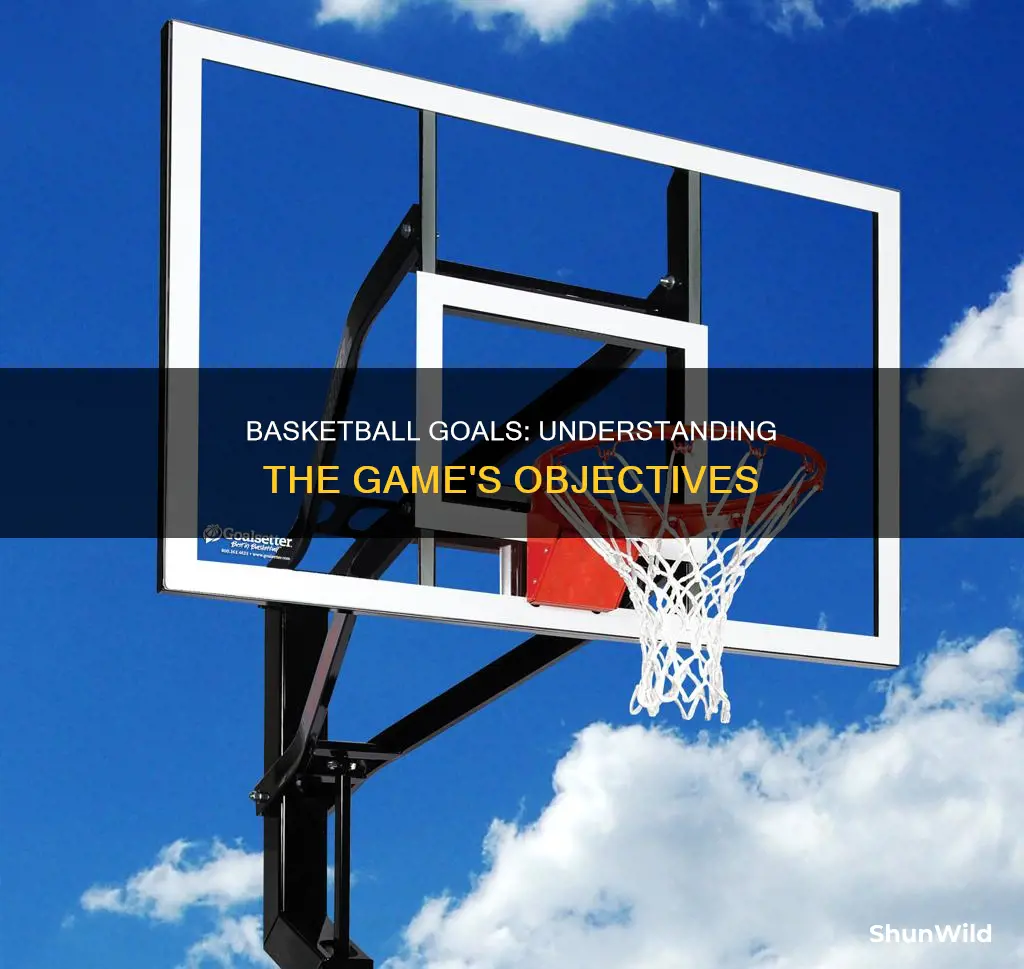 are there goals in basketball