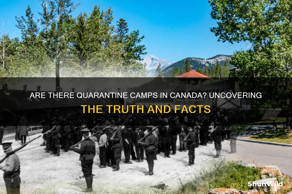 are there quarantine camps in canada