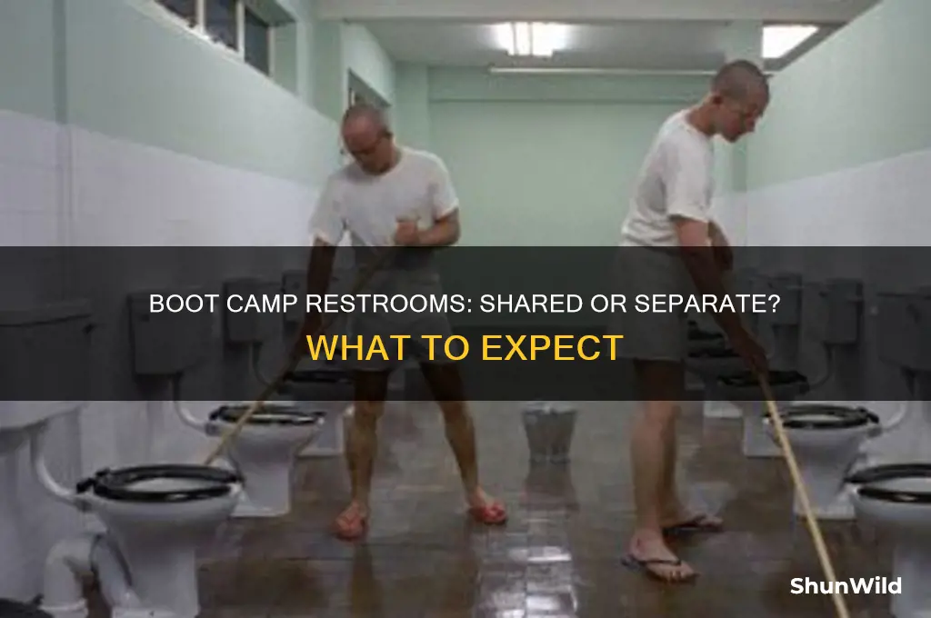 are there separate restrooms in boot camp