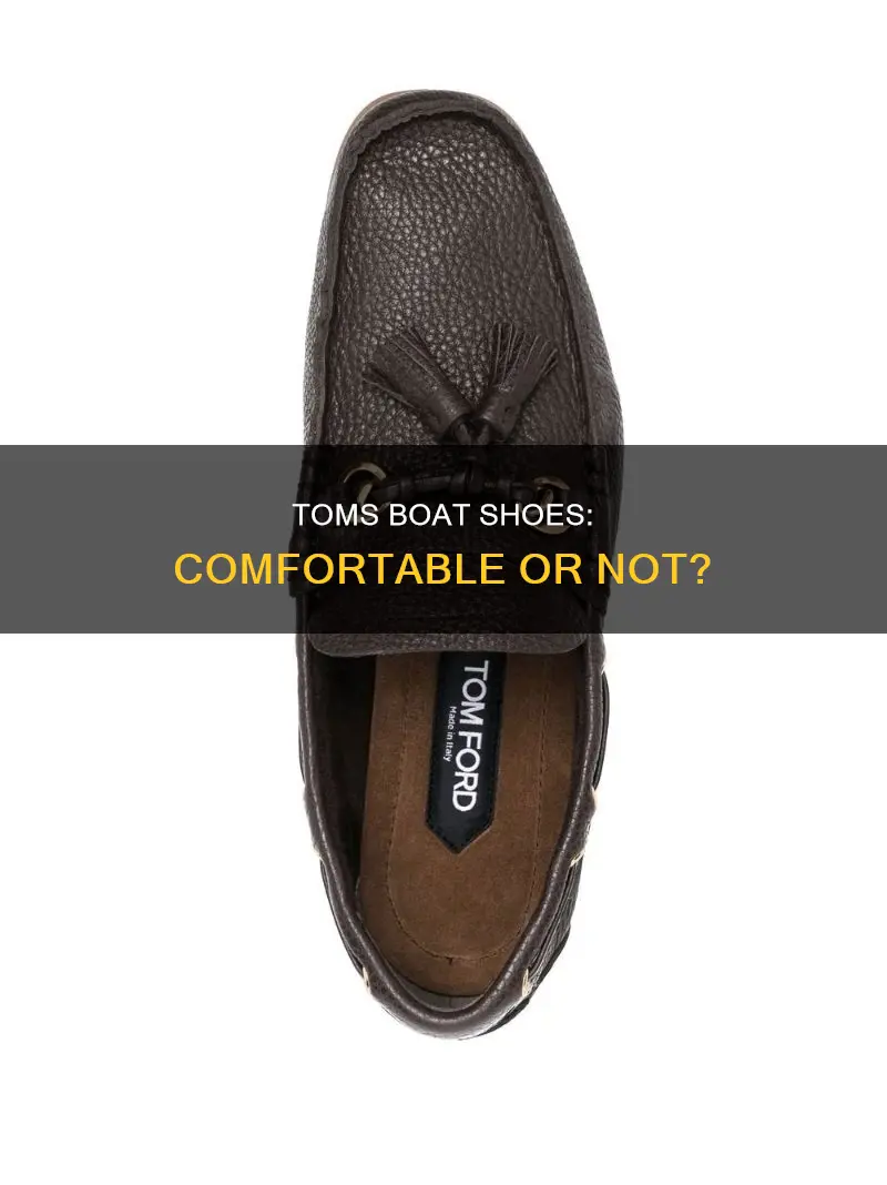 are toms boat shoes comfortable