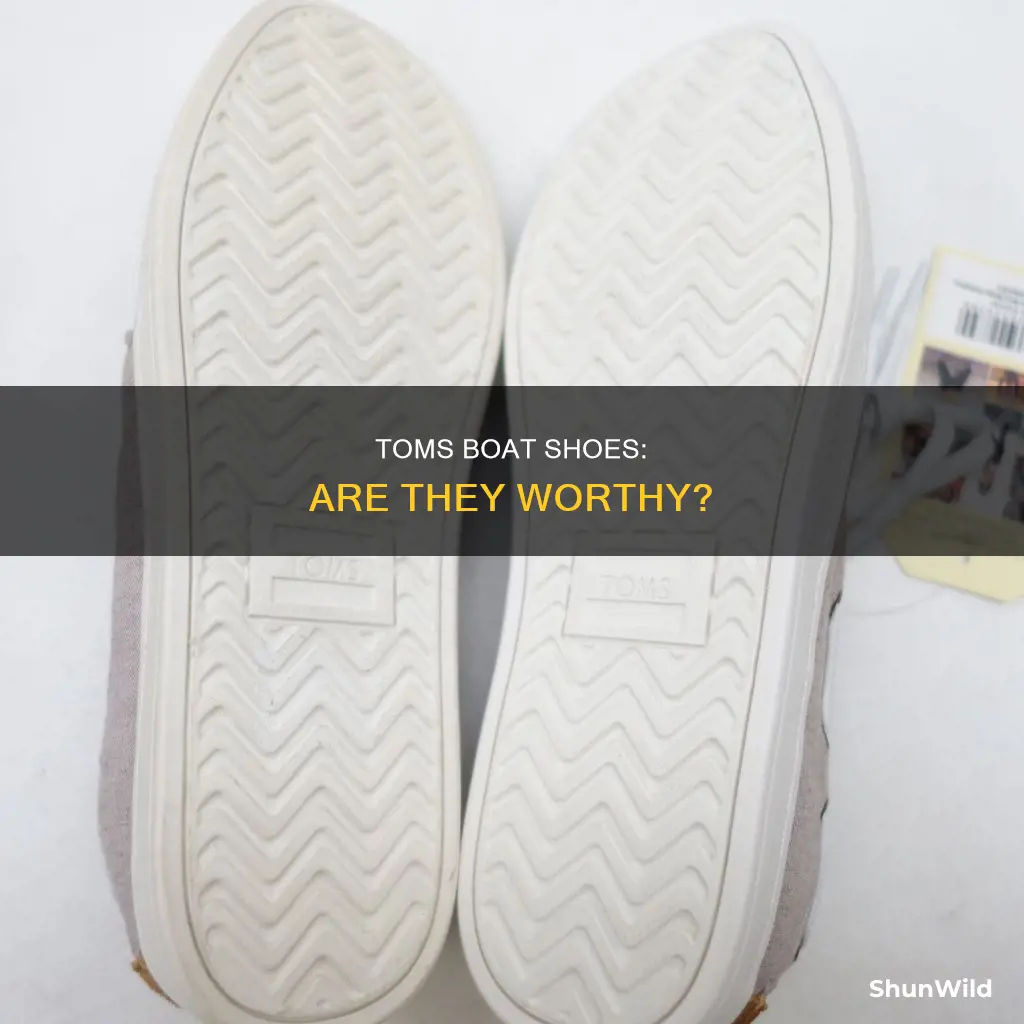 are toms boat shoes review