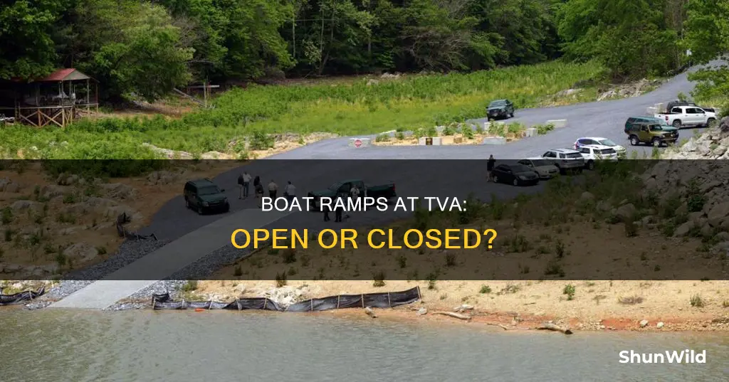 are tva boat ramps open