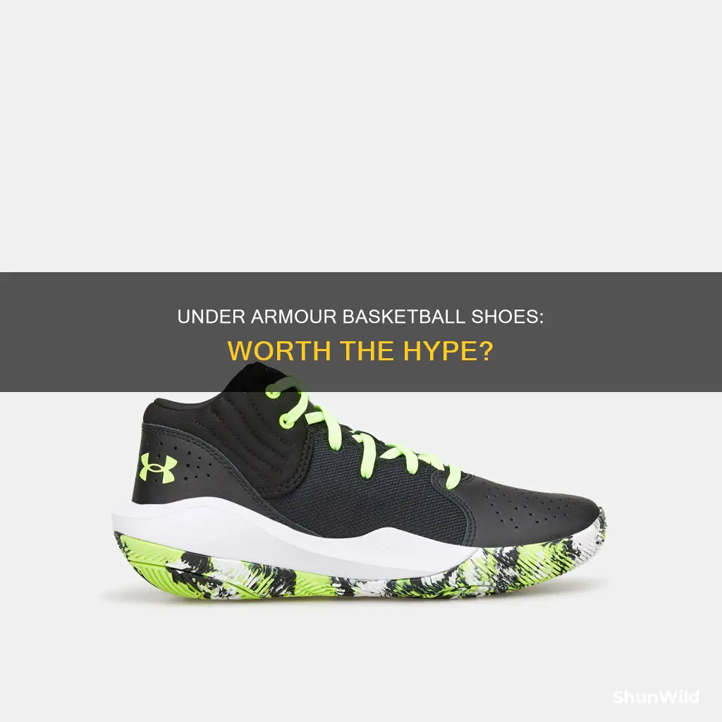 are under armour basketball shoes any good