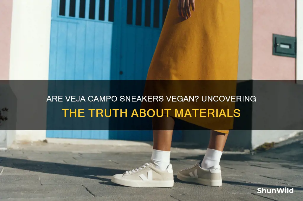 are veja campo vegan